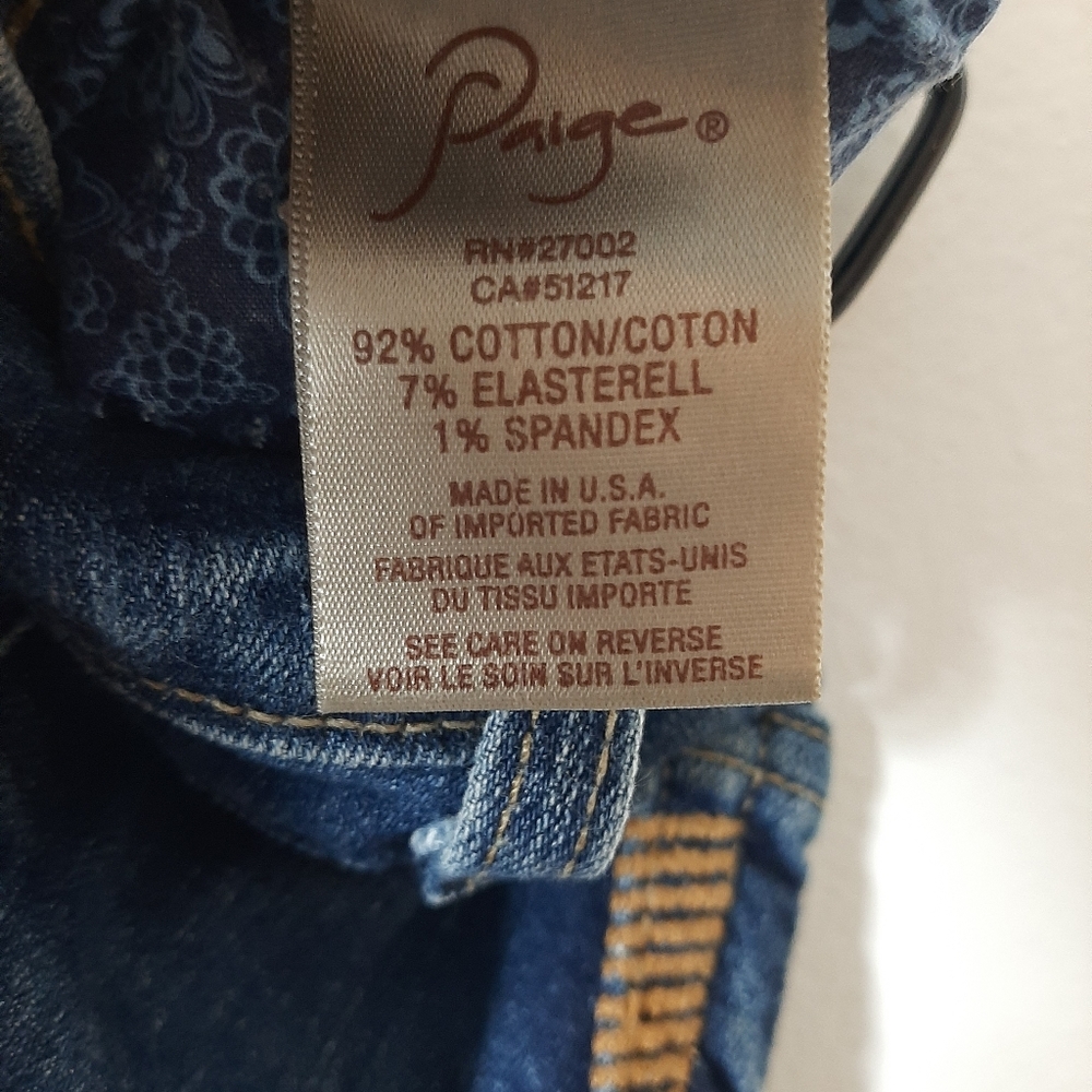 Paige demin skyline drive skinny size 29 - Picture 6 of 11